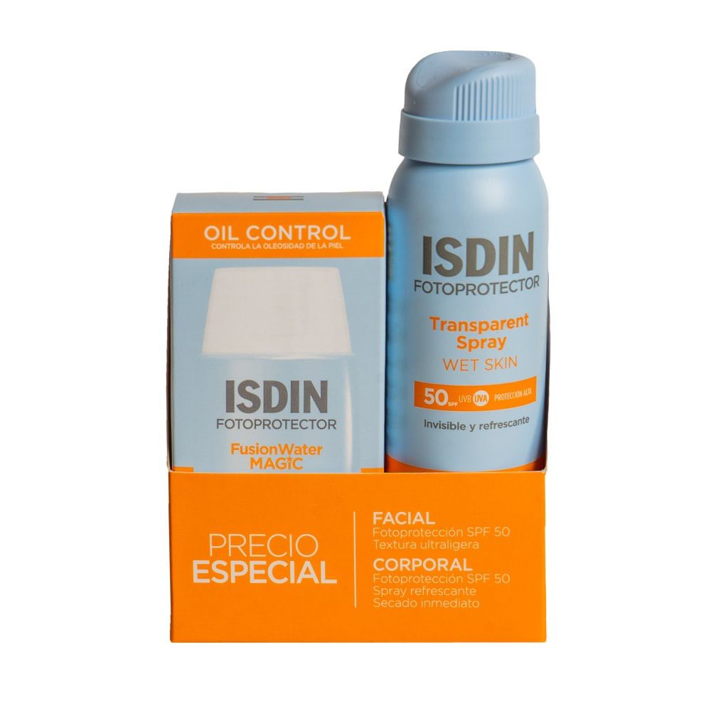Pack Fotoprotector Isdin 50FPS: Facial + Corporal