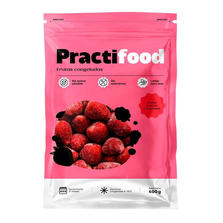 Fresa Entera Congelada Practifood 400g