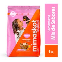 Alimento Seco Mimaskot Cachorros Razas Pequeñas 1Kg