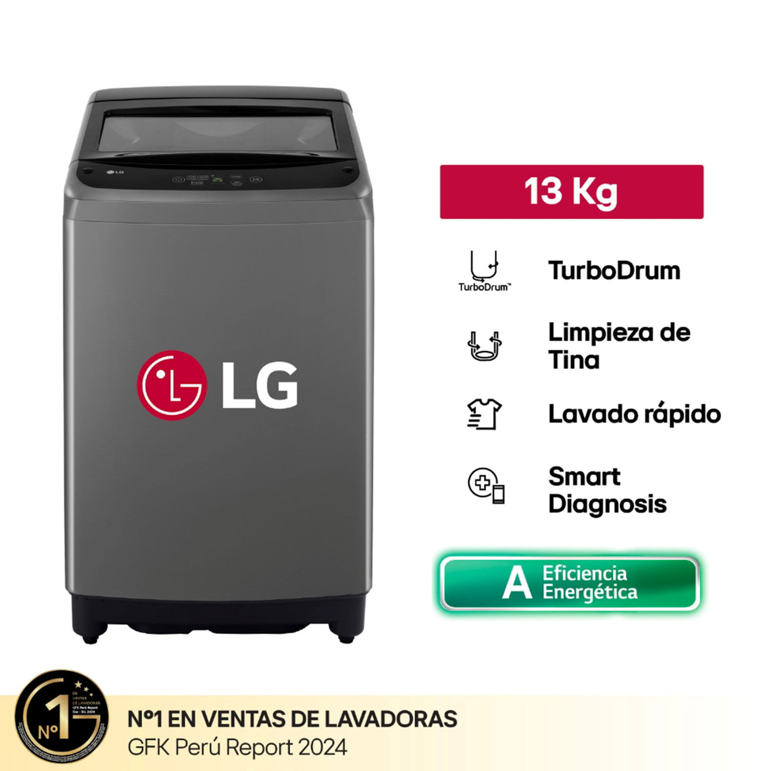 Lavadora LG WT13BVTB