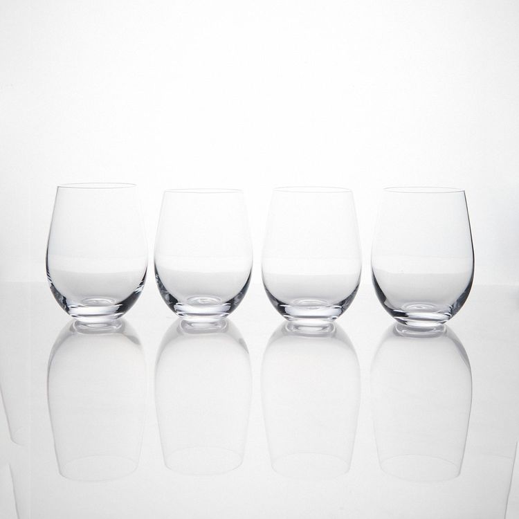 Set 4 Vasos Tumbler Alaniz Home Vidrio 450ml
