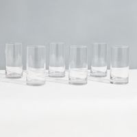 Set 6 Vasos Alaniz Home Altos Whiski Vidrio 450ml