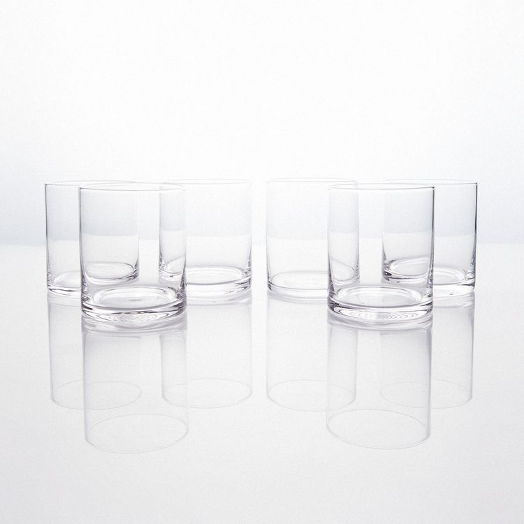 Set 6 Vasos Alaniz Home Bajo Whiski Vidrio