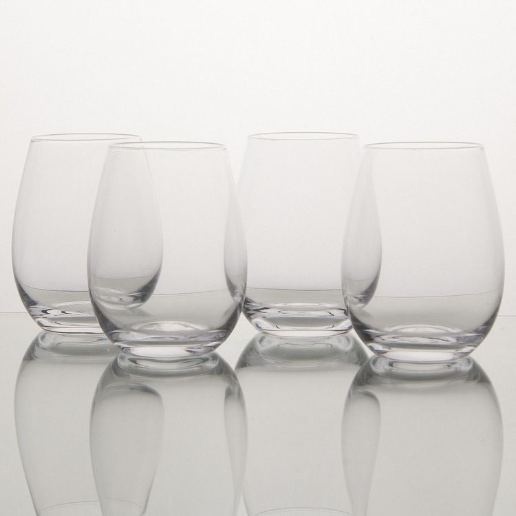 Set 4 Vasos Alaniz Home Tumbler Vidrio 250ml