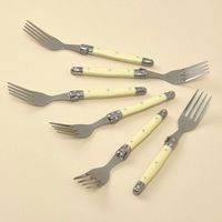 Set 6 Tenedor Postre Sarah Miller Ivory Ivory