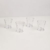 Set 4 Vasos Corto Sarah Miller Vidrio Bee Vidrio
