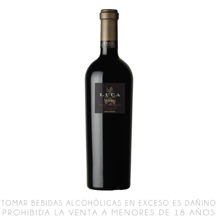 Vino Tinto Malbec Luca Botella 750ml