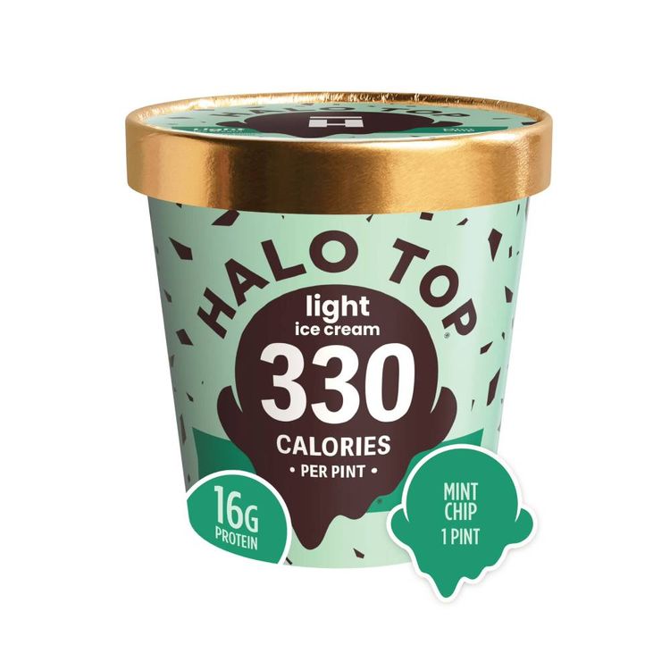 Helado Halo Top Mint Chip 473ml