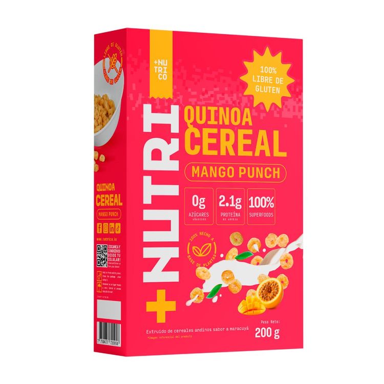 Cereal de Quinua +Nutri Mango Puch 200g