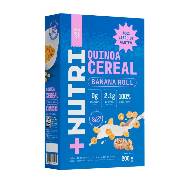 Cereal de Quinua +Nutri Banana Roll 200g