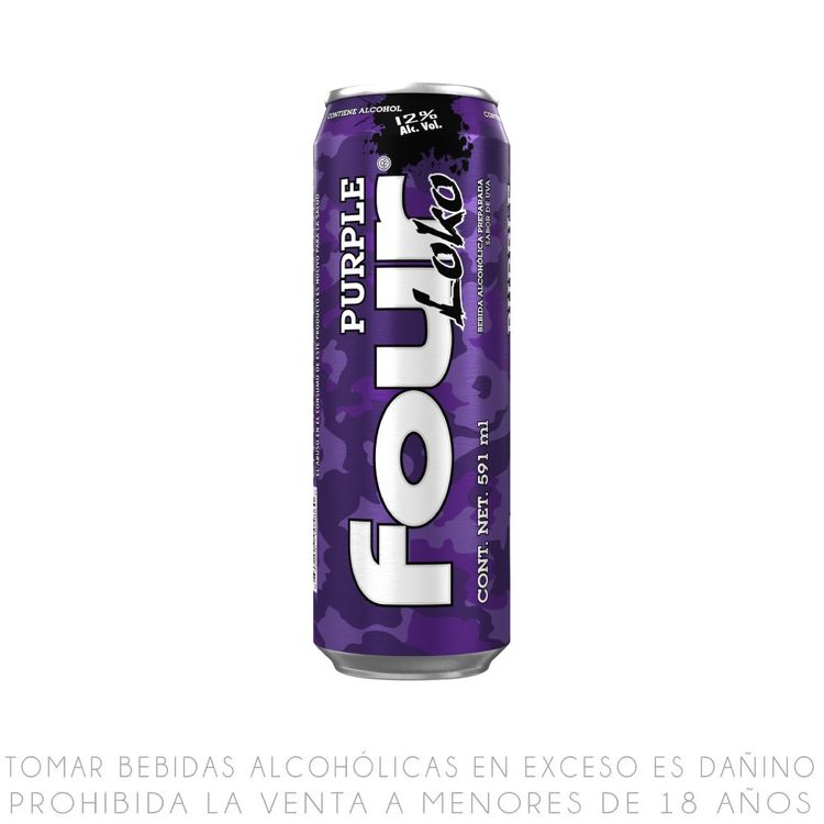 Bebida Ready to Drink Four Loko Purple Lata 951ml