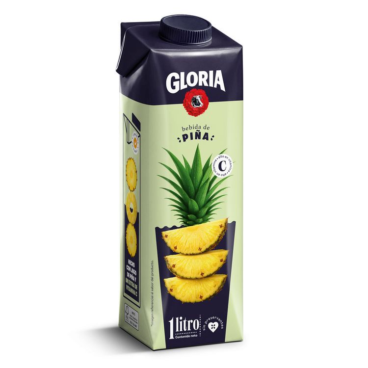 Bebida de Piña Gloria Caja 1L