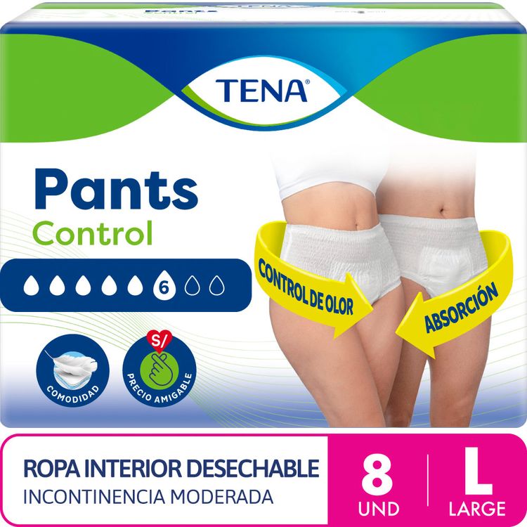 TENA PANTS CONTROL L 8X8 V