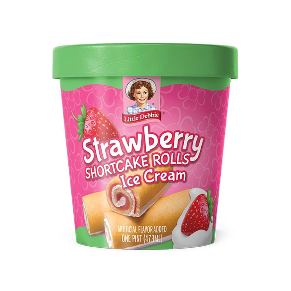 Helado Little Debbie Strawberry Cake 473ml