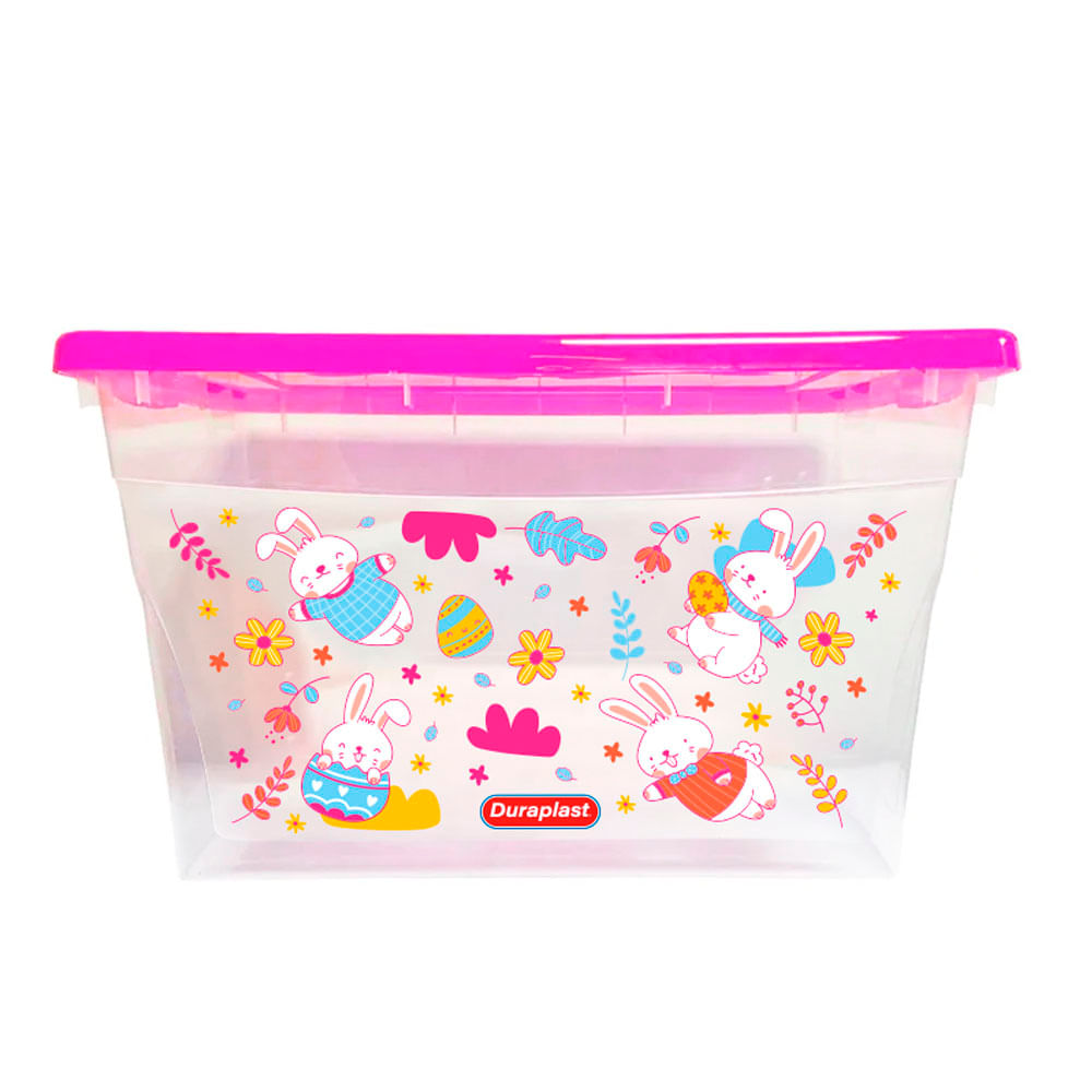 Caja Organizadora Preferida Duraplast Conejo Pascua 28L