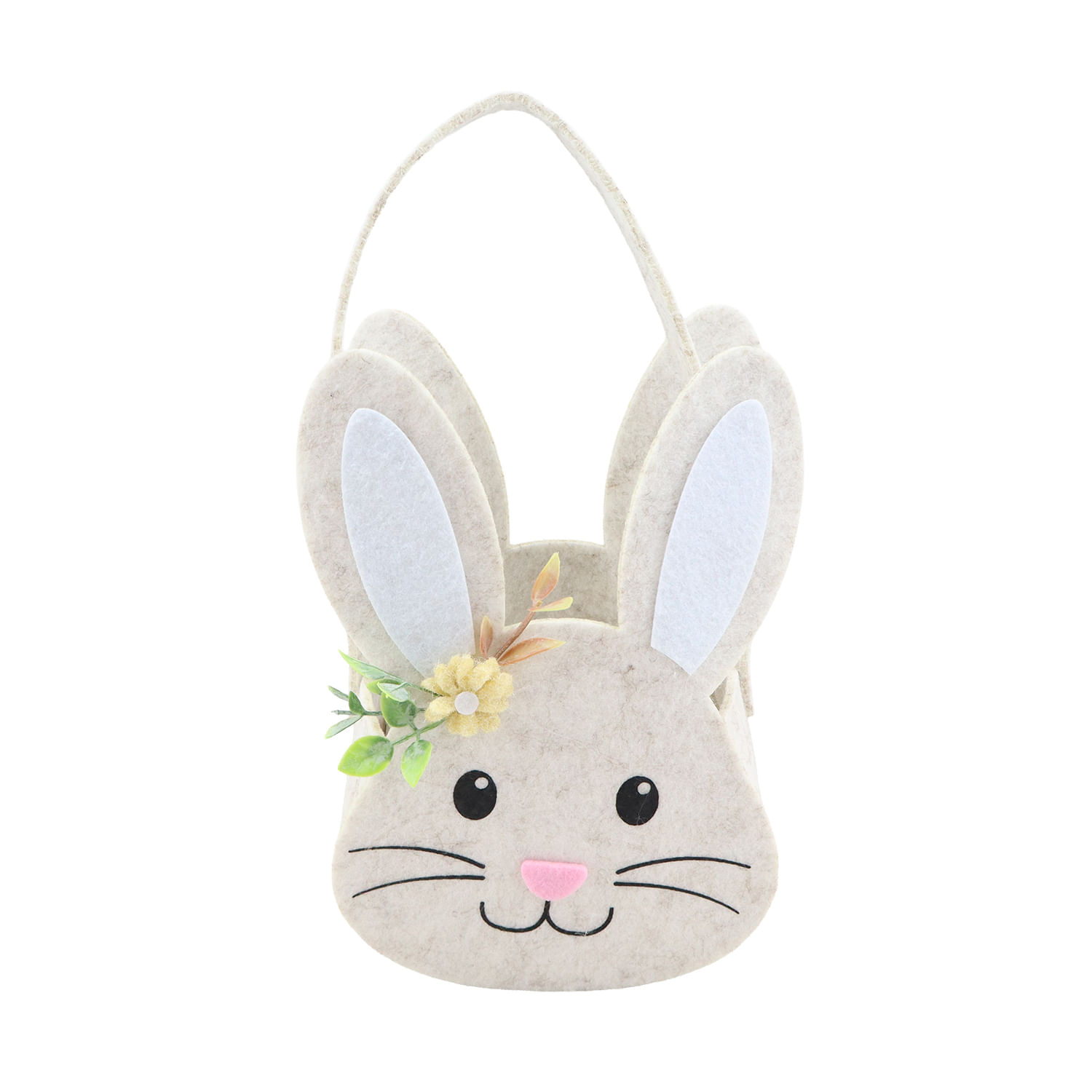 Canasto Fieltro Krea Conejo Pascua