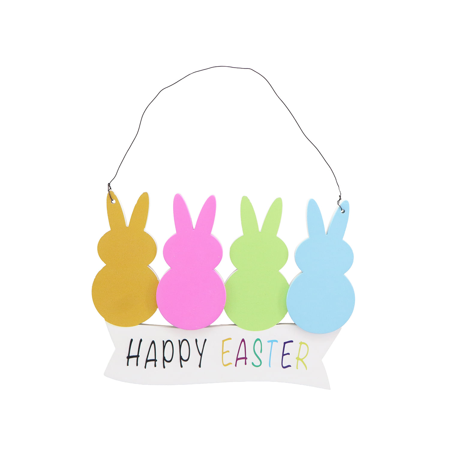 Colgante 4 Conejos Krea Pascua