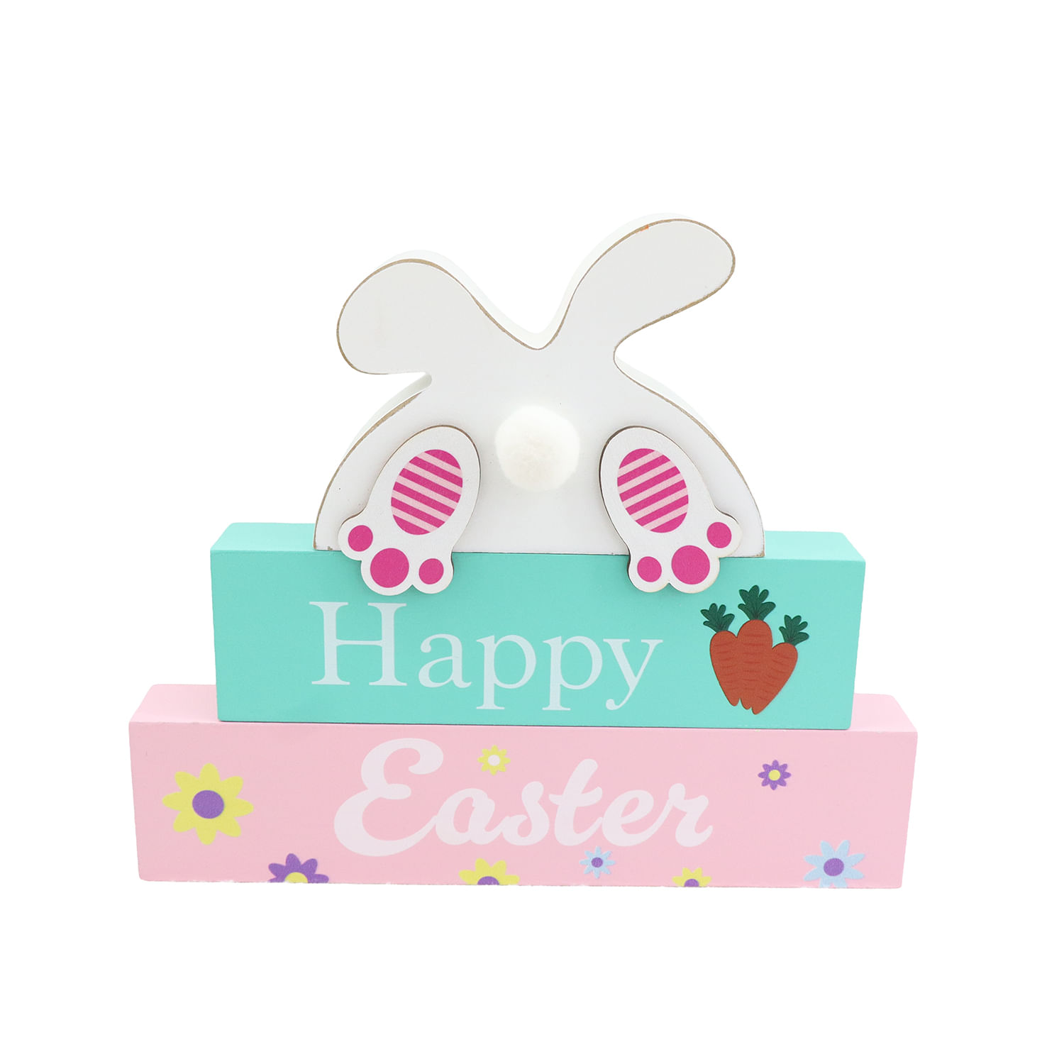 Decoracion Conejo Krea Espaldas Pascua