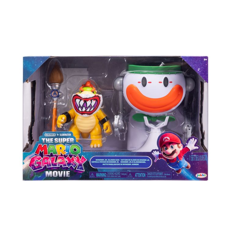 Set Clowncar Mas Figura Super Mario Galaxy 13cm