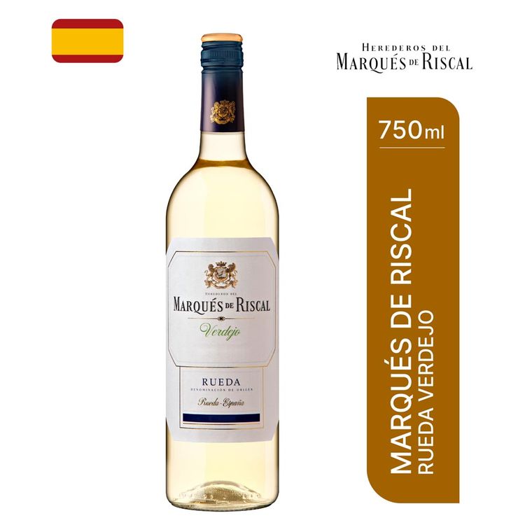 Vino Blanco Verdejo Herederos del Marqués de Riscal Botella 750ml