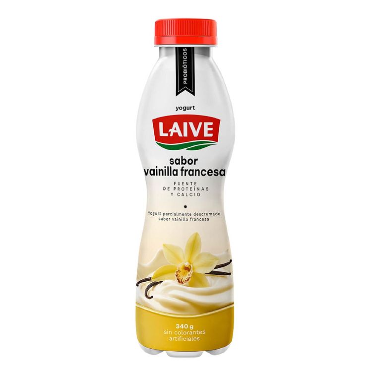 Yogurt Bebible Sabor Vainilla Francesa Laive 340g
