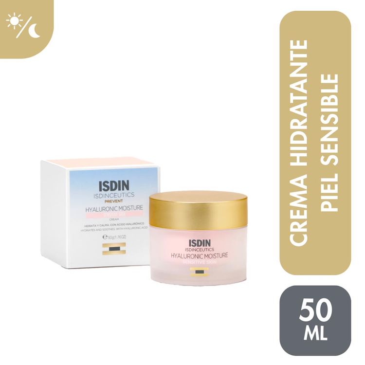 Crema Facial ISDIN Hyaluronic Moisture Sensitive Skin 50ml