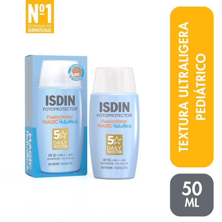 Fotoprotector ISDIN Fusion Water Magic Pediatric FPS50 50ml