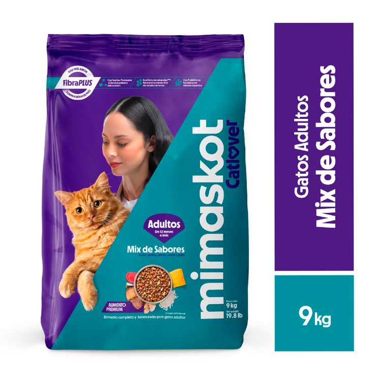 Alimento Seco Mimaskot Mix de Sabores 9kg