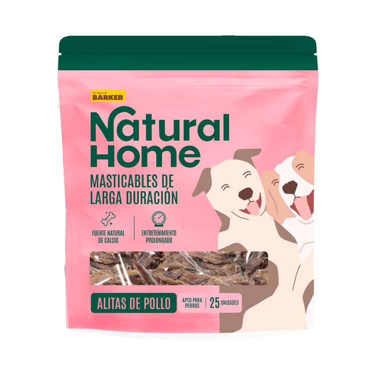 Alitas Pollo Natural Home Masticable 25un