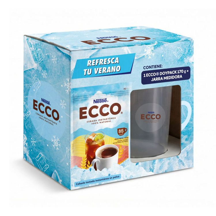 Pack Ecco: Cebada Instantánea 170g + Jarra