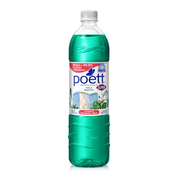 Limpiador Desinfectante Poett Fresco Despertar 900ml