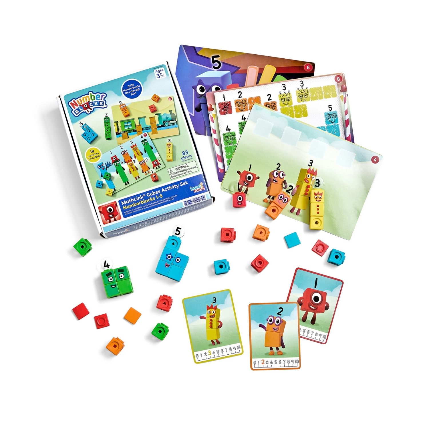 Set Cubos 1-5 Numberblocks