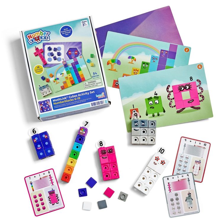 Set Cubos 6-10 Numberblocks