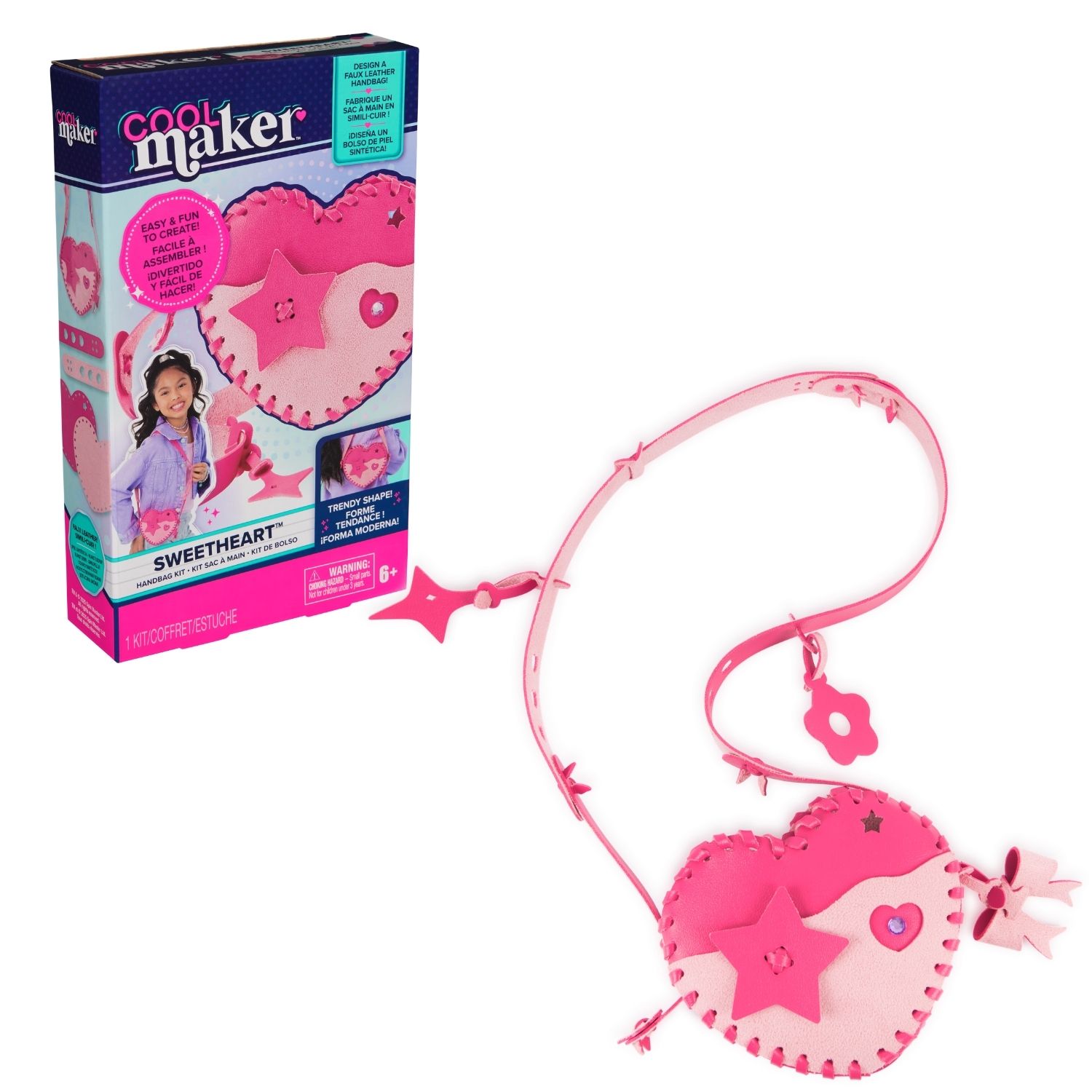 Cartera en Forma de Corazon Cool Maker