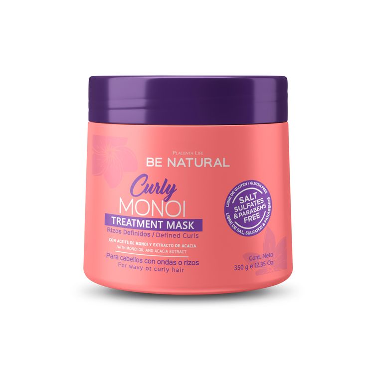 Mascarilla Capilar Curly Monoi 350g Mascarilla Capilar Curly Monoi 350g