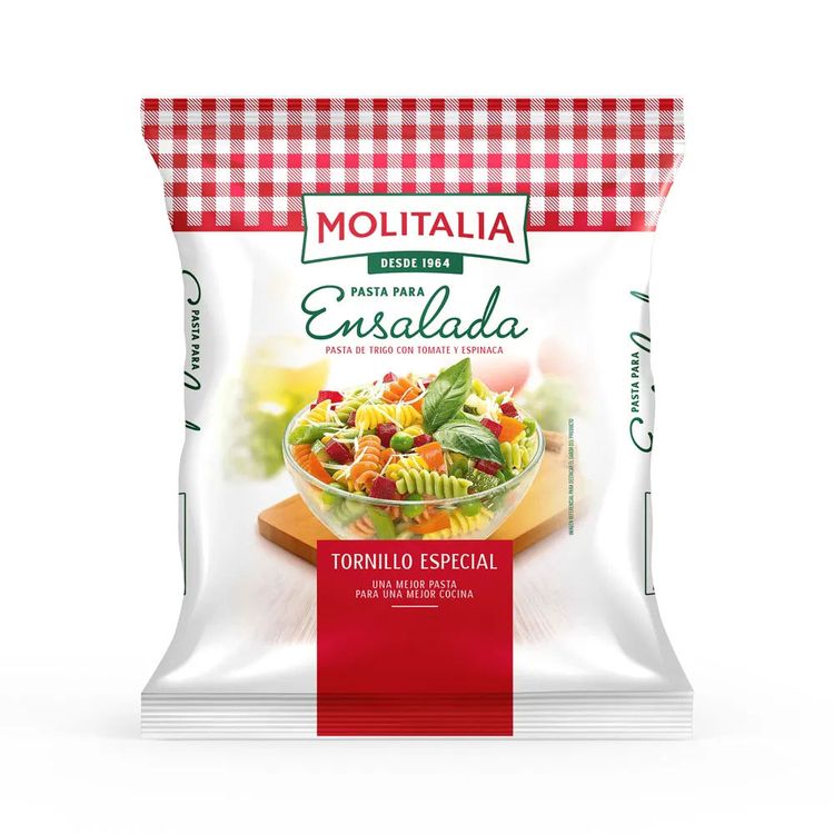 Pasta para Ensalada Molitalia Tornillo Especial 250g