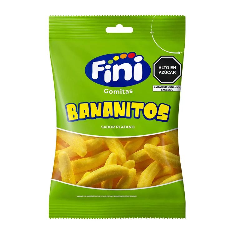 Gomitas Sabor Plátano Fini Bananitos 80g