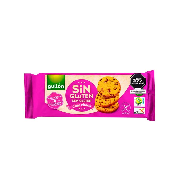 Galletas con Chips de Coco Gullón Sin Gluten 125g
