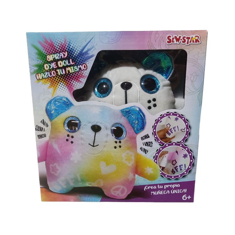 Muñeco para Pintar Spray Osito Sew Star