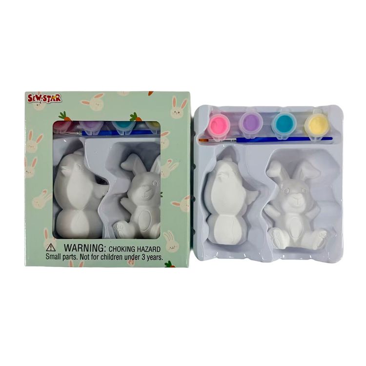 Pinta Dos Figuritas Sew-Star de Pascua