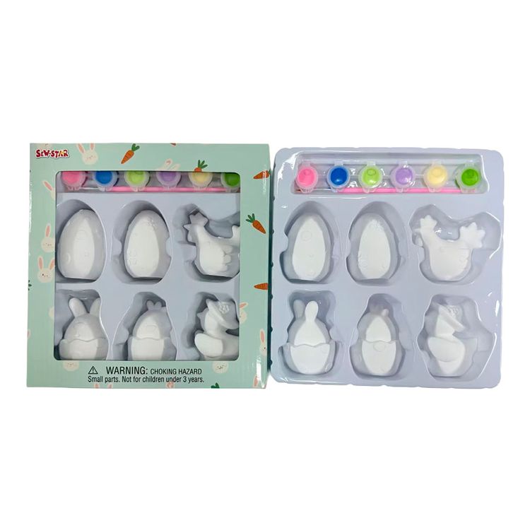 PINTA 6 FIGURITAS DE PASCUA MOD A