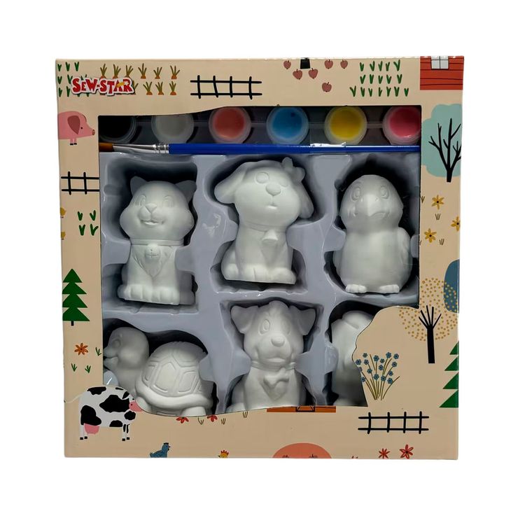 Kit para Pintar Sew-Star de Animalitos Kit para Pintar Sew-Star de Animalitos