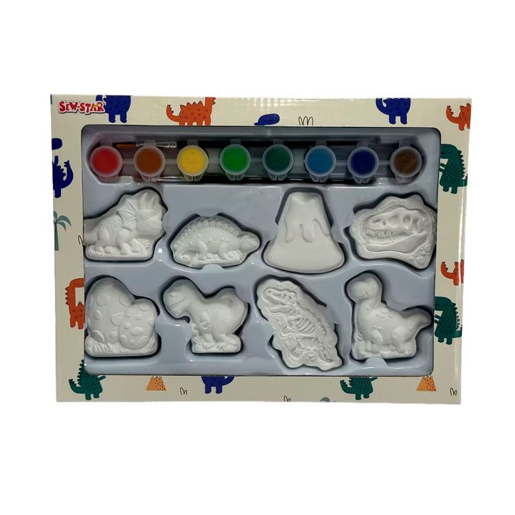 Kit para Pintar Sew-Star Dinosaurio 2D Kit para Pintar Sew-Star Dinosaurio 2D
