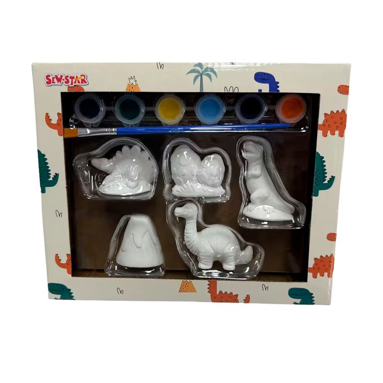 Kit para Pintar Sew-Star Dinosaurio 3D Kit para Pintar Sew-Star Dinosaurio 3D