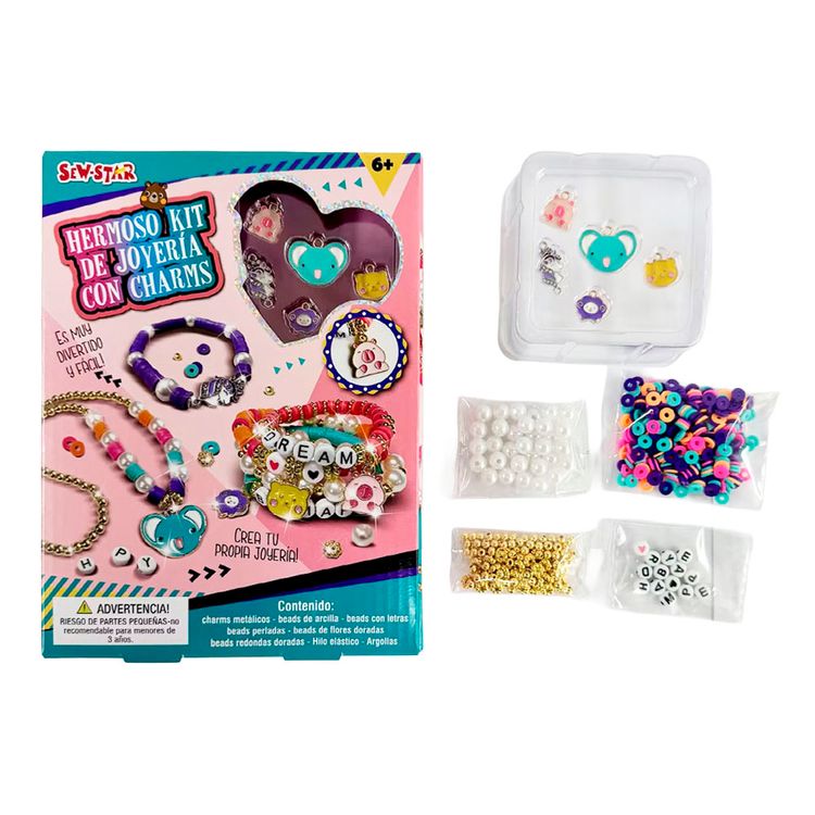 Kit Sew-Star Joyas Corazón Charm Kit Sew-Star Joyas Corazón Charm