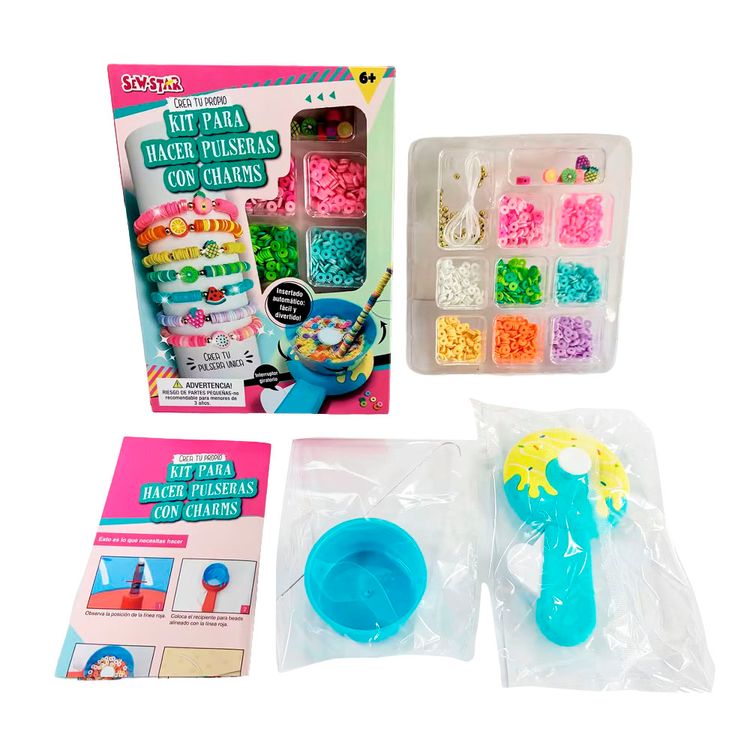 Kit Beading Bracelet Sew-Star Clay Heishi Beads