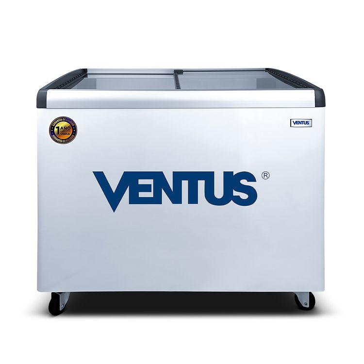 Congeladora Ventus Tapa de Vidrio Ctv-340I