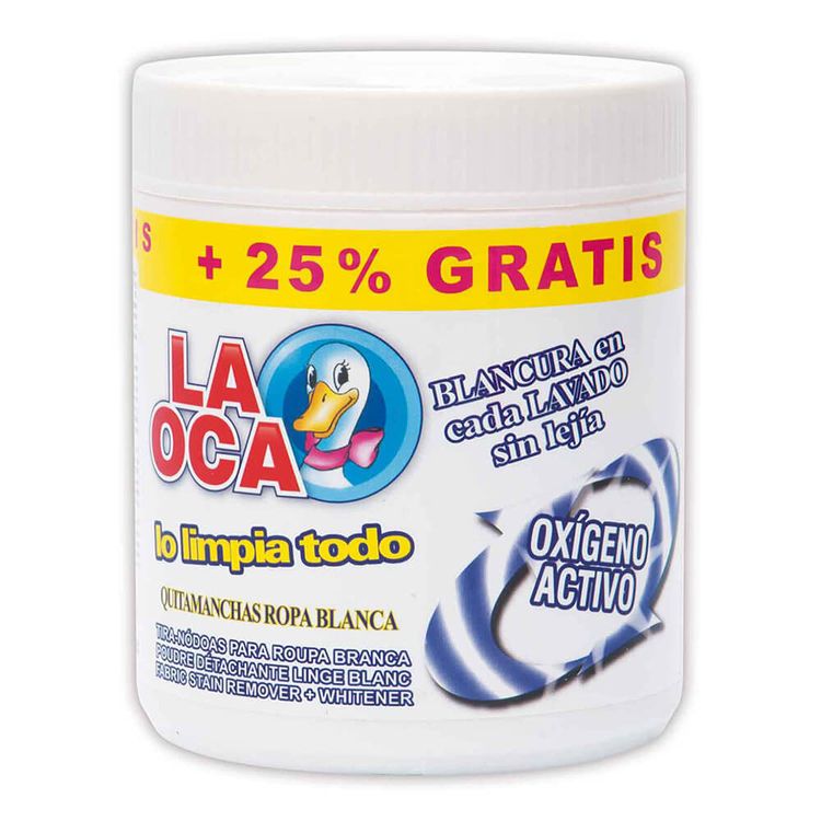 Quitamanchas en Polvo La Oca Ropa Blanca 500g