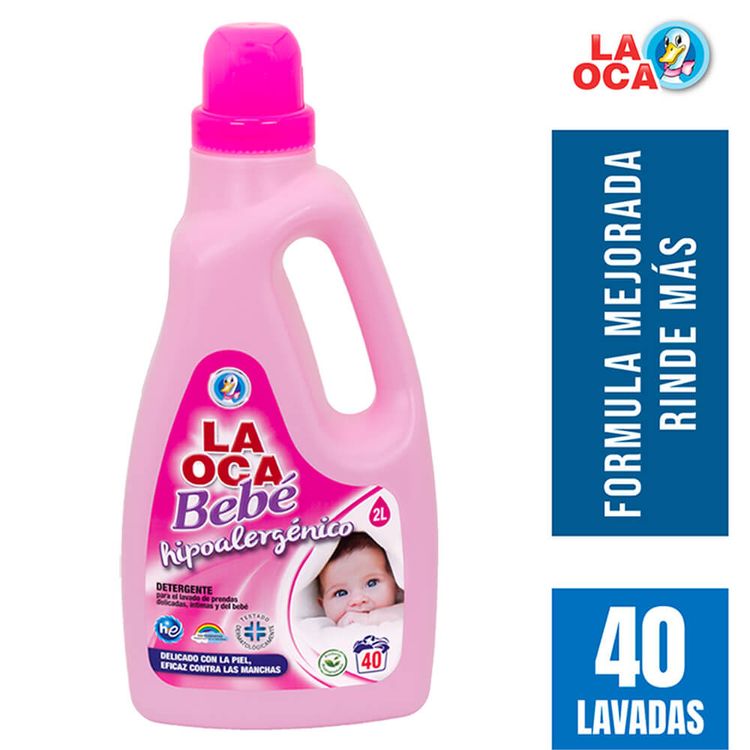 Detergente Líquido La Oca Bebé 2L
