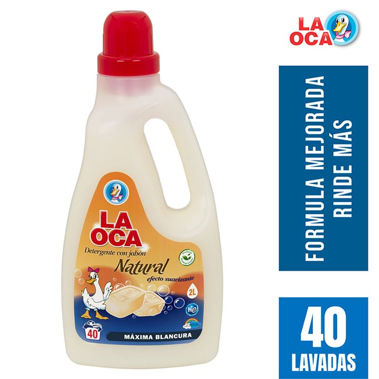 Detergente Líquido La Oca Jabón Natural 5L